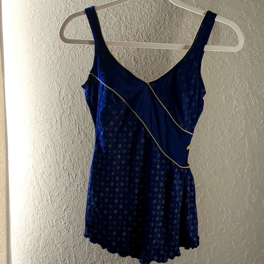 Luxe gold new dress swimsuit
